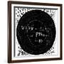 Music Disc Old Sample-Dmitriip-Framed Art Print