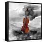 Music Dream-Ata Alishahi-Framed Stretched Canvas