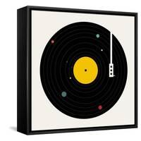 Music Everywhere-Florent Bodart-Framed Stretched Canvas