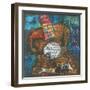 Music Feeds the Soul - Guitar-Jennifer McCully-Framed Giclee Print