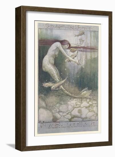 Music for Schubert's the Trout-null-Framed Art Print