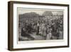 Music for the People Listening to the Band on Hampstead Heath-Charles Joseph Staniland-Framed Giclee Print