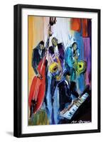 Music for the Soul-Maya Green-Framed Art Print