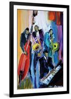 Music for the Soul-Maya Green-Framed Art Print