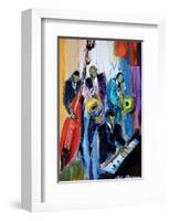 Music for the Soul-Maya Green-Framed Art Print