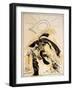 Music, Frank Zappa (drawing)-Ralph Steadman-Framed Giclee Print