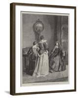 Music, from the Exhibition of the Royal Academy-Alfred Barron Clay-Framed Giclee Print