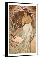 Music (from The Four Arts - Detail), 1898-Alphonse Mucha-Framed Stretched Canvas