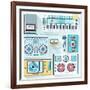 Music Gadgets & Instruments-karnoff-Framed Art Print