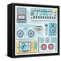 Music Gadgets & Instruments-karnoff-Framed Stretched Canvas