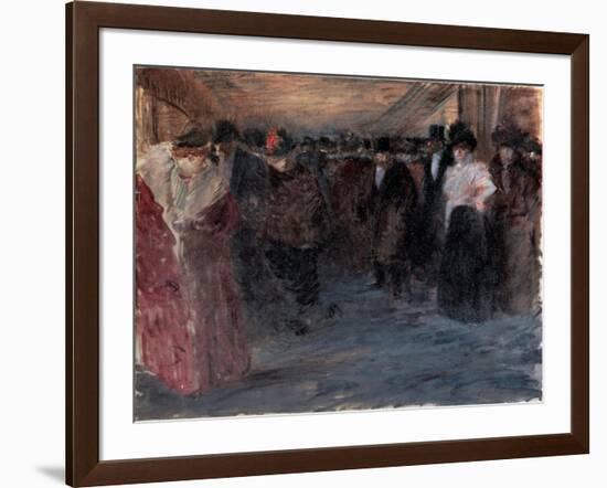 Music Hall, 1890S-Jean Louis Forain-Framed Giclee Print