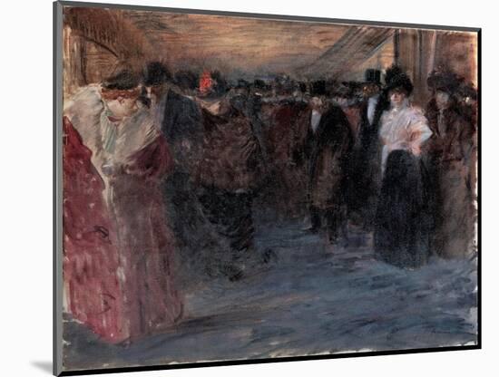 Music Hall, 1890S-Jean Louis Forain-Mounted Giclee Print