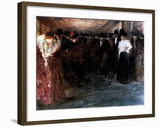 Music-Hall, 1895-1896-Jean Louis Forain-Framed Giclee Print