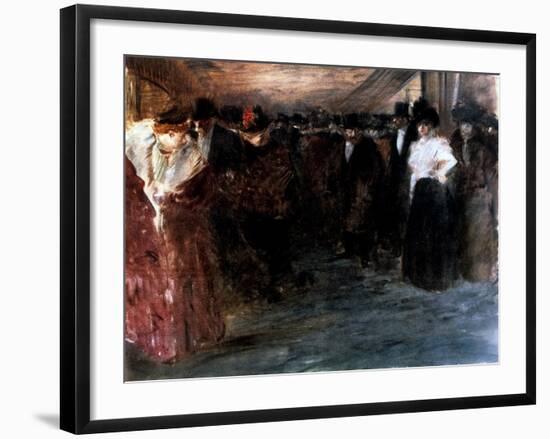 Music-Hall, 1895-1896-Jean Louis Forain-Framed Giclee Print