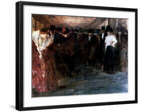 Music-Hall, 1895-1896-Jean Louis Forain-Framed Giclee Print