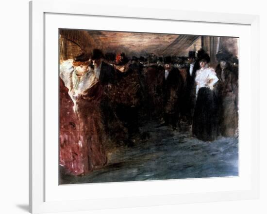 Music-Hall, 1895-1896-Jean Louis Forain-Framed Giclee Print