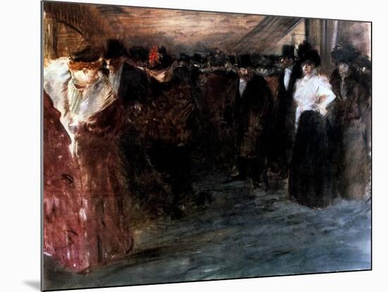 Music-Hall, 1895-1896-Jean Louis Forain-Mounted Giclee Print