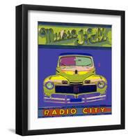 Music Hall Radio City-Irena Orlov-Framed Art Print