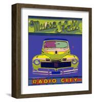 Music Hall Radio City-Irena Orlov-Framed Art Print