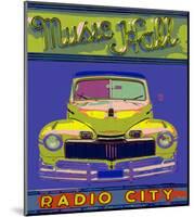 Music Hall Radio City-Irena Orlov-Mounted Art Print