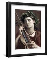 Music, Heavenly Maid-Sir Edward John Poynter-Framed Premium Giclee Print