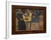 Music I, 1895 (Oil on Canvas)-Gustav Klimt-Framed Giclee Print