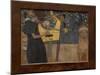 Music I, 1895 (Oil on Canvas)-Gustav Klimt-Mounted Giclee Print