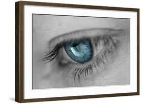 Music in Her Eyes-Xavier Garci-Framed Photographic Print