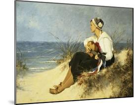 Music in the Dunes-Seeger Hermann-Mounted Giclee Print