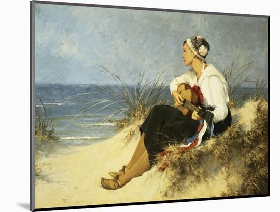 Music in the Dunes-Seeger Hermann-Mounted Premium Giclee Print