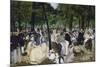 Music in the Jardin Des Tuileries, 1862-Edouard Manet-Mounted Giclee Print