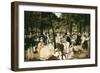 Music in the Tuileries Gardens-Edouard Manet-Framed Art Print