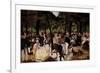 Music in Tuilerie Garden-Edouard Manet-Framed Art Print