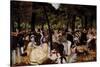 Music in Tuilerie Garden-Edouard Manet-Stretched Canvas