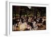 Music in Tuilerie Garden-Edouard Manet-Framed Art Print