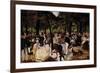 Music In Tuilerie Garden-Edouard Manet-Framed Premium Giclee Print