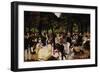 Music In Tuilerie Garden-Edouard Manet-Framed Premium Giclee Print