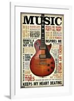 Music Inspires Me-null-Framed Poster