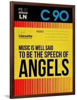 Music is a speech of Angels-NaxArt-Framed Art Print