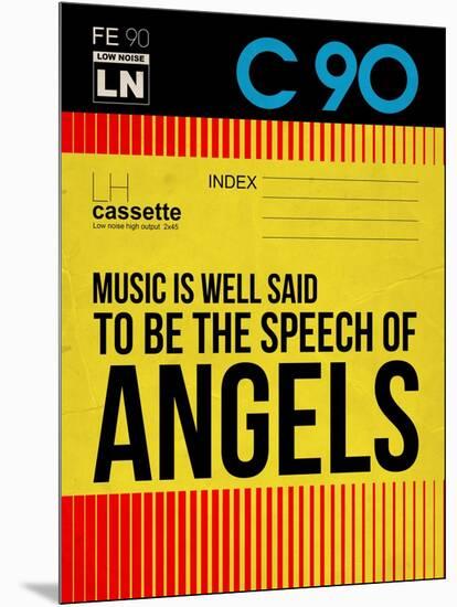 Music is a speech of Angels-NaxArt-Mounted Art Print