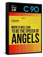 Music is a speech of Angels-NaxArt-Framed Stretched Canvas