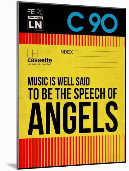 Music is a speech of Angels-NaxArt-Mounted Art Print