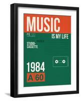 Music Is My Life-NaxArt-Framed Art Print