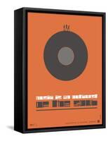 Music is the Soul Poster-NaxArt-Framed Stretched Canvas