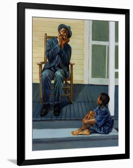 Music Lesson No.1, 2000-Colin Bootman-Framed Giclee Print