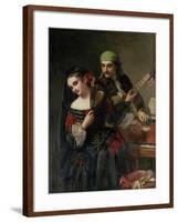 Music Lesson, Seville-John Phillip-Framed Giclee Print