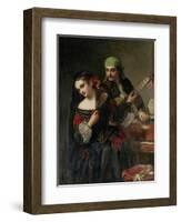 Music Lesson, Seville-John Phillip-Framed Giclee Print