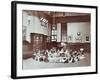 Music Lesson, Southfields Infants School, Wandsworth, London, 1906-null-Framed Photographic Print