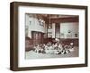 Music Lesson, Southfields Infants School, Wandsworth, London, 1906-null-Framed Photographic Print