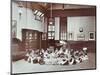 Music Lesson, Southfields Infants School, Wandsworth, London, 1906-null-Mounted Photographic Print
